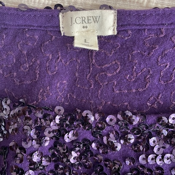J Crew Sequin Top - Picture 5 of 5